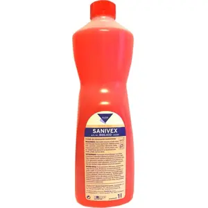 Средство для уборки Karimex 800.433 Sanivex 1 л — сильный очиститель для поверхностей, устойчивых к кислотам