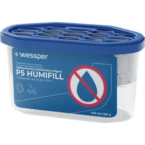 Поглотитель влаги Wessper P5 HUMIFILL одноразовый 400 мл без запаха