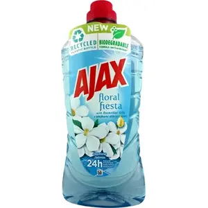Средство для полов и поверхностей Ajax Floral fiesta Жасмин 1 л — универсальная жидкость