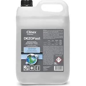 Средство для мытья и дезинфекции Clinex Dezofast 5 л — бактерицидное, вирусоцидное, фунгицидное
