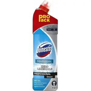 Средство для чистки туалетов Chemia Profesional Ocean 1000 мл — формула DOMESTOS