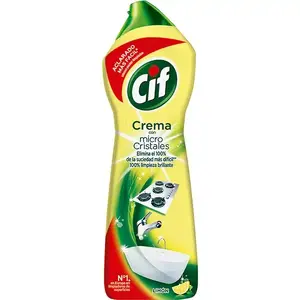 Крем‑чистящее средство Cif 750 мл — аромат цитруса, бутылка‑дозатор, для домашних поверхностей