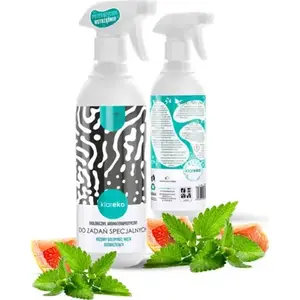 Household cleaner Klareko grapefruit with mint 500 ml, multi-surface cleaner