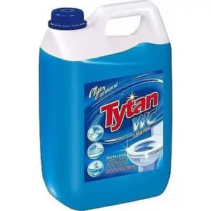 Жидкое средство для унитаза Tytan 5 л синий — санитарный очиститель для WC, 5 л