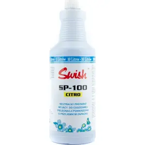 Средство для поверхностей Swish SP‑100 Citro, на спиртовой основе, для ежедневного ухода, цитрус, 1 л