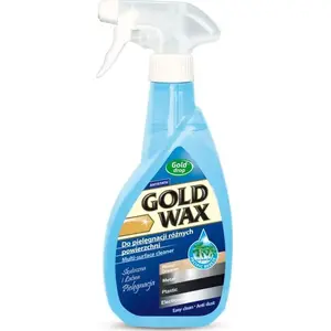 Mēbeļu tīrīšanas un kopšanas aerosols Kamix Gold Wax 400 ml — antistatisks pulēšanas līdzeklis