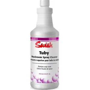 Средство для уборки ванных комнат Swish Tuby 946 мл — жидкий очиститель для плитки, раковин и ванн