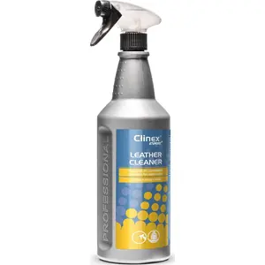 Средство для чистки кожи Clinex 1 л — жидкость для кожаных поверхностей, 1 л