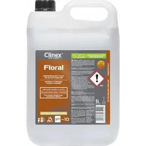 Средство для пола Clinex Floral Mydło Marsylskie 5 л — универсальное моющее средство