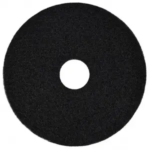 SILVERLINE scrubbing pad 14" (black) — floor cleaning pad for rotary machines