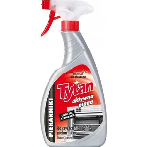 Спрей для чистки духовок Tytan Active (Tytan) — готовый к применению очиститель для духовок и грилей, флакон 500 мл