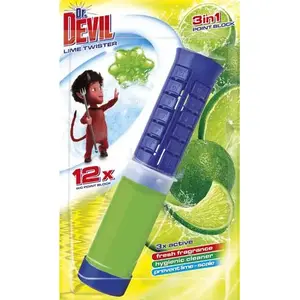 Toilet Bowl Gel Disc Freshener Dr Devil Lime Twister – Dr Devil 831132