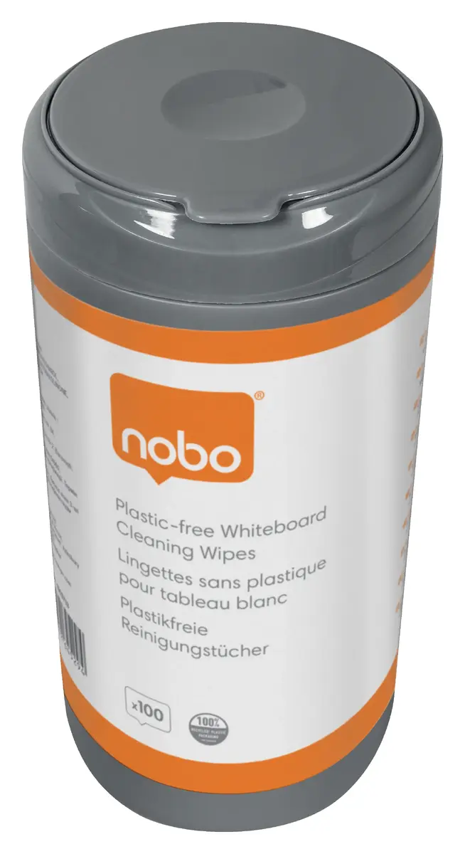 NOBO whiteboard cleaning wipes 1915713, 100 pcs Photo 4