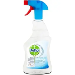 Antibakteriāls virsmu aerosols Dettol 500 ml – dezinfekcijas līdzeklis