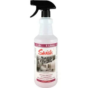Средство для уборки ванных комнат Swish Sani Clean 1 л — универсальный санитарный очиститель