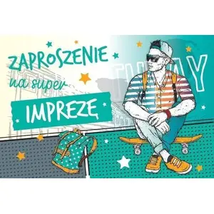 Ielūgumu kartes Armin Style Zaproszenie ZA-96, komplekts 10 gab.
