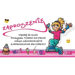Zīmogs ielūgumiem Stamp 'Zaproszenia Young' Nr.13 — iepakojums 10 gab.