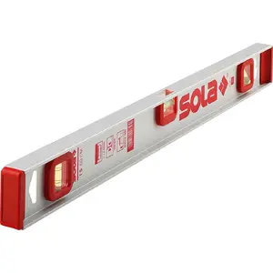 I-beam Spirit Level Sourcing SOLA I5 80 — 80 cm, 45° Vial
