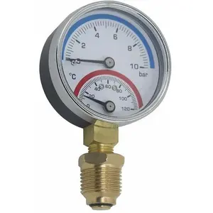 Industrial bimetal thermometer Wika R52 radial — model R52 (industrial bimetallic radial thermometer)