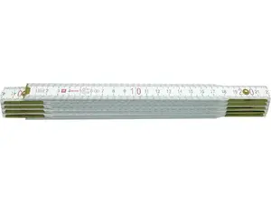Folding ruler Vorel 15007, wooden, 2 m length