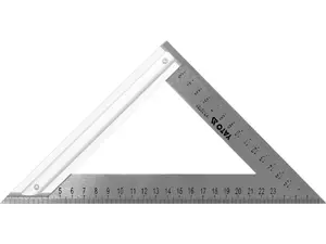 Bevel square YATO YT-70781 – aluminium frame, stainless steel blade 27 cm