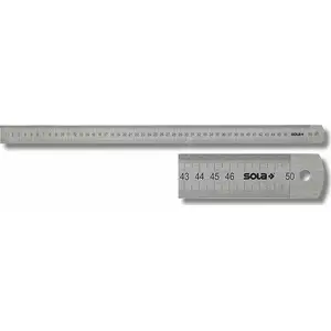 Ruler Sola SOLA LINIAŁ LSB 300 300 mm, aluminum measuring rule, model 56104201
