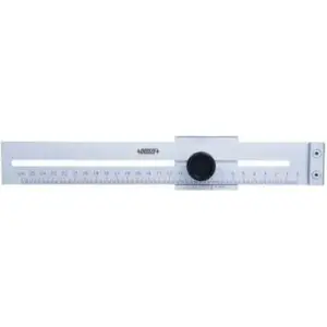 Mērtrauka INSIZE MLPN L-300 (modelis 7120-300A) — 300 mm garums, cieta metāla mērogs