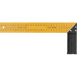 Measuring Square Vorel 18300 — aluminium body, steel blade, 1 pc