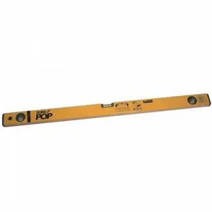 Spirit level Dedra POP 100 cm MD6100 — 100cm aluminium profile, bubble vial for horizontal and vertical measurement