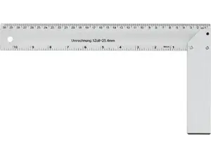 Vorel square 18361 — aluminium 1 pc, measuring square for layout and angle checks