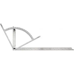 Carpenter's square SOLA AW 800 by SOLA, model 56905001 — 80×40 cm stainless-steel framing square