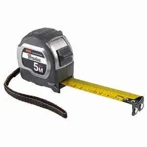 Mērlente Tajima DIY-MTS34-0525/K — 5 m, sarullējama tērauda lente, modelis DIY-MTS34-0525/K