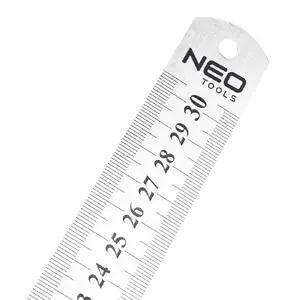 Ruler NEO tools 72-213, measuring ruler, 1 pc, 48 g