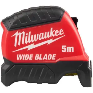 Tape Measure MILWAUKEE Premium Wide 5 m, 2nd Generation