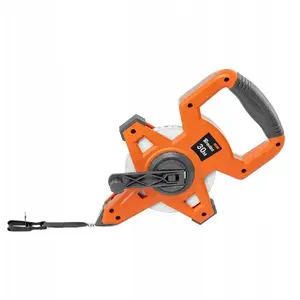 Mērjosla BRADAS DIY-MH12-03015F/CB 30 m, atsitama metāla lente, korpuss ar jostas stiprinājumu