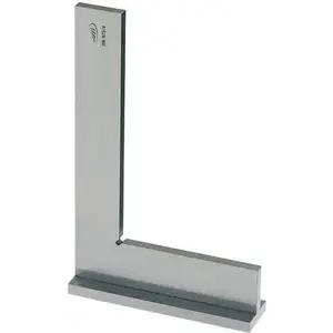 Helios Preisser Square with Base MKSC 40×20 cm model 0372108, steel measuring angle