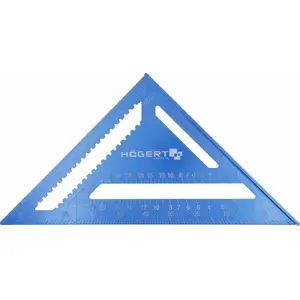 Carpenter's Square Högert Technik HT4M214, 300 mm measuring angle tool
