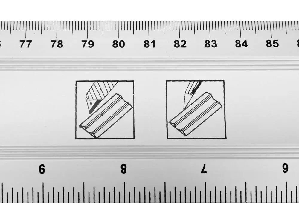 Ruler Vorel 19755 — aluminium PVC 1000 mm Photo 3