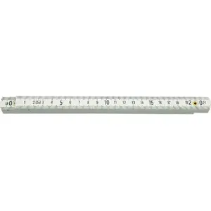 Folding ruler Vorel TOYA 15070, PVC, 2 m length