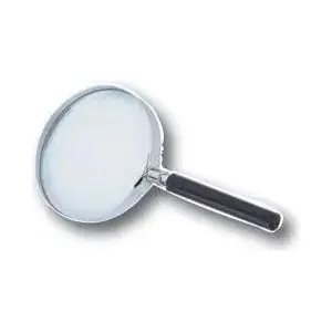 Handheld magnifier Gimex model 503.131 — lens Ø60 mm, 5× magnification