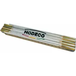 Folding wooden measuring ruler MODECO MN-80-212 2 m
