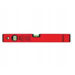 Spirit level Expert+ MN-70-504, 40 cm, 90° and 0° vials, 2.3% slope, painted body, shock protection
