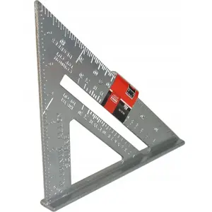Carpenter's Angle Square Expert+ MN-83-100 aluminium 185×185 mm