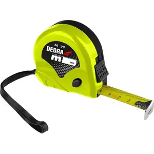 Measuring tape Dedra Miarka 3 m x 16 mm, 2-stop with strap, model M377P