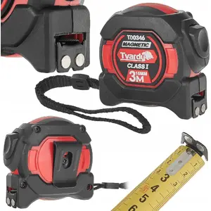 Measuring tape NEO tools 5 m × 25 mm, nylon coating, double-sided scale, magnet, autostop — Class I