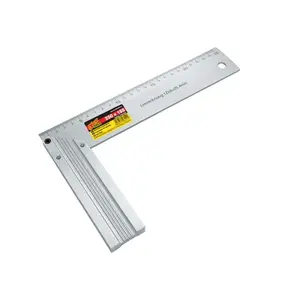 Aluminium try square MODECO MN-83-026 210×400 mm
