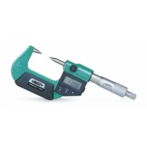 Digital Micrometer INSIZE 3530-25BA 0–25 mm, IP54, point contact (Type B)