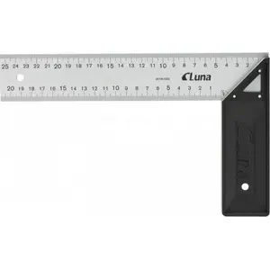 Aluminium square Luna ALU 250 — Luna 250 mm aluminium try square