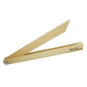 Adjustable Wooden Carpenter's Square MODECO MN-83-120 380×400 mm