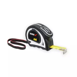 Tape measure Dedra M376 — compact hand tape measure, 1 pc